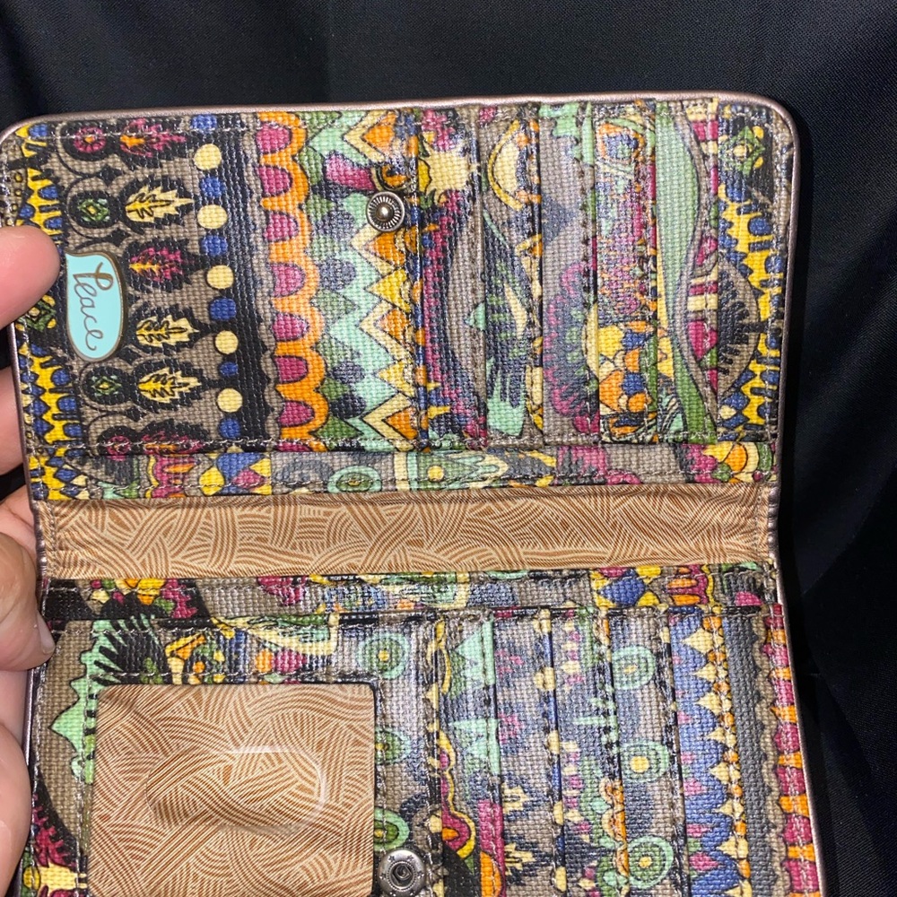 Sakroots Colorful Patterned Wallet - Picture 3 of 10
